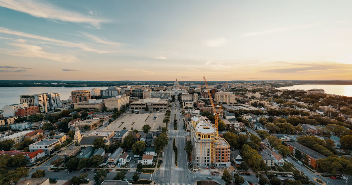Wisconsin cityscape